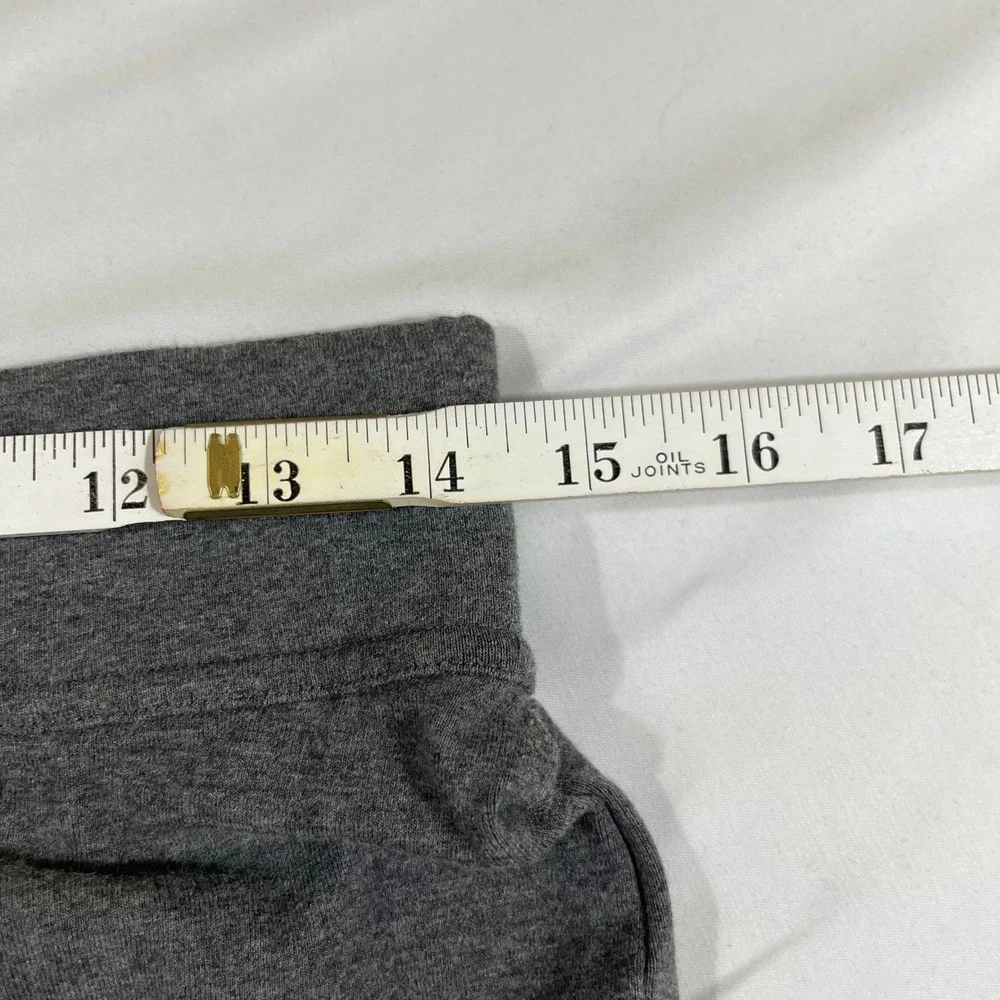 Lands End Leggings Women S/T Gray Starfish Slim Fit Stretch Cotton Blend Pant